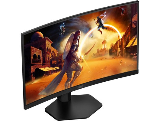 Монитор игровой AOC CQ27G4X черный